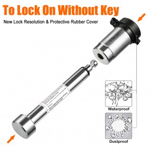 Factory Directly supply China High Quality Stainless Steel Trailer Hitch Lock