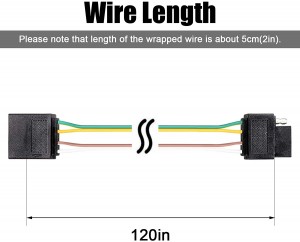 Leading Manufacturer for China Trailer Plug Wire Harness Tube LED Light Cable Assembly