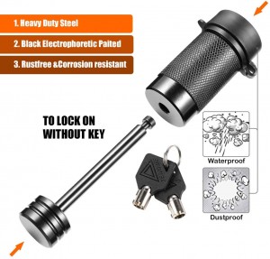 Hot sale China Yh9008 Zinc Alloy Trailer Coupler Pin Lock