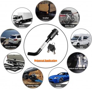 High Quality for China Yh9009 High Security Caravan Truck Trailer Hitch Lock with Key