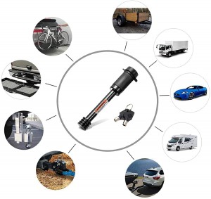 Factory supplied China Trailer Ball Locks, Deadbolt Hitch Lock, Tiny Trailer Heavy Duty Ball Connected Coupler Lock